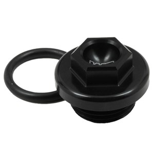 OIL FILL PLUG HONDA KAWASAKI/SUZUKI KX250 05-07, KX250F 04-23, KX250XC 20-23, KX450F 06-23, KX450XC 20-23, RMZ250 04-06 BLACK